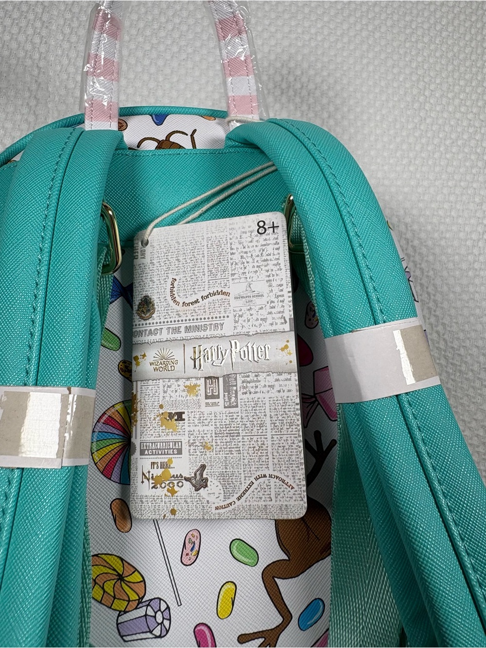 Loungefly x Harry Potter Honeydukes Candy Printed Mini Backpack Universal NWT - Picture 8 of 12
